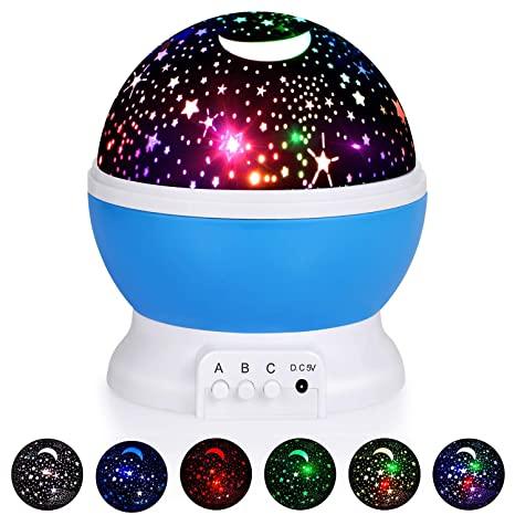 Star Master Dream Rotating Projector Lamp LED Romantic  with USB