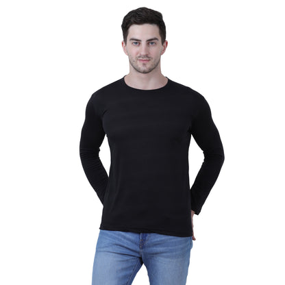 Cotton Full Sleeves Stylish Tshirt For Men's (Pack of 5)