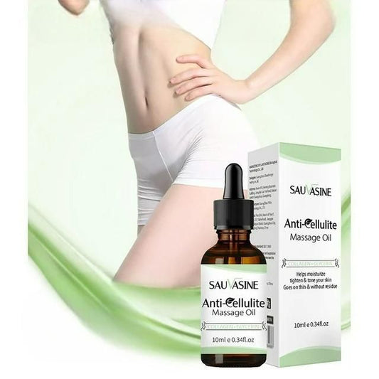 Organic Belly anti-cellulite Fat Burning Weight Loss slimming Moisturize Firm essential Oil 10ml