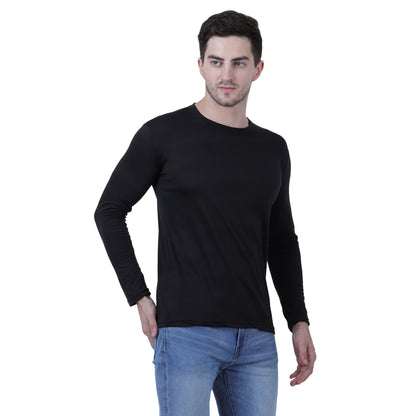 Cotton Full Sleeves Stylish Tshirt For Men's (Pack of 5)