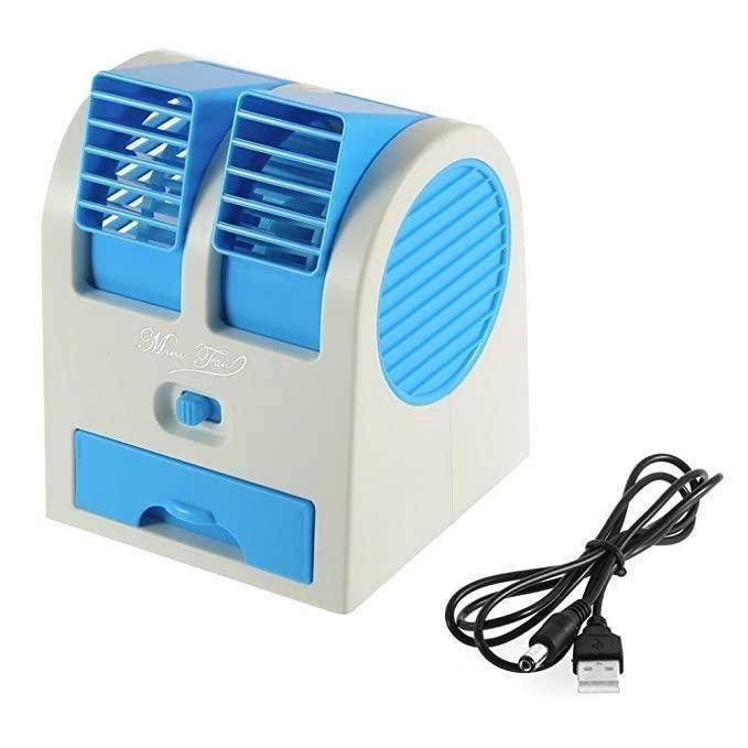 Mini Fan and Portable Dual Bladeless Air Conditioner