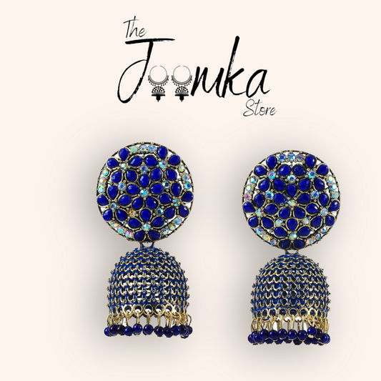 Bridal Joomka- Blue Colour